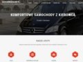 Możliwość rezerwacji on-line  www.taxivanwarsaw.pl